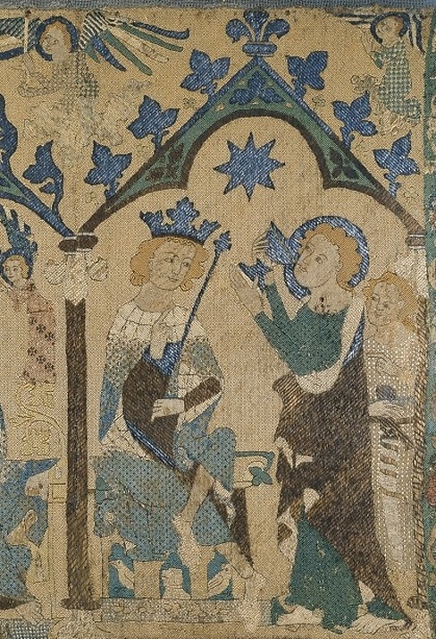 L'art en broderie au Moyen-Âge