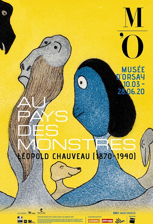 The land of monsters. Léopold Chauveau