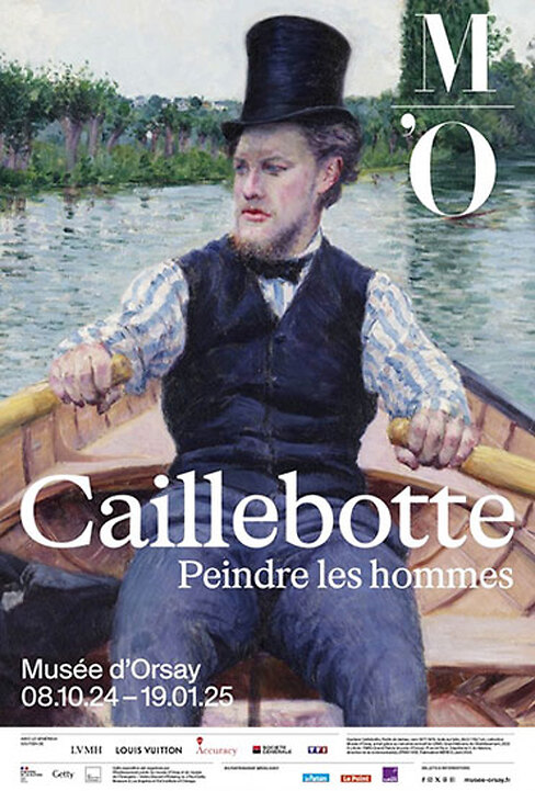 Caillebotte. Painting men