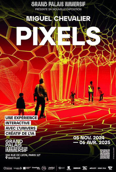 PIXELS – Une expérience interactive avec l’univers créatif de l’IA