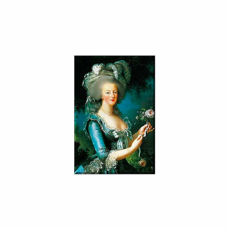 Magnet Élisabeth-Louise Vigée Le Brun - Portrait of Marie-Antoinette with the Rose, 1783