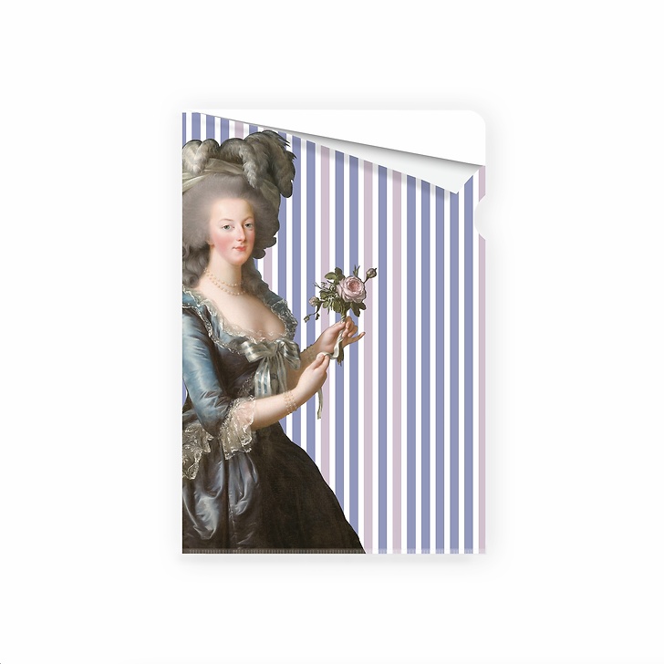 Marie-Antoinette à la rose Clear file - A4