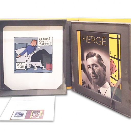 Hergé - Catalogue de l'exposition - Édition de luxe