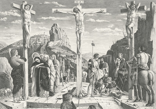 Christ on Calvary - Andrea Mantegna