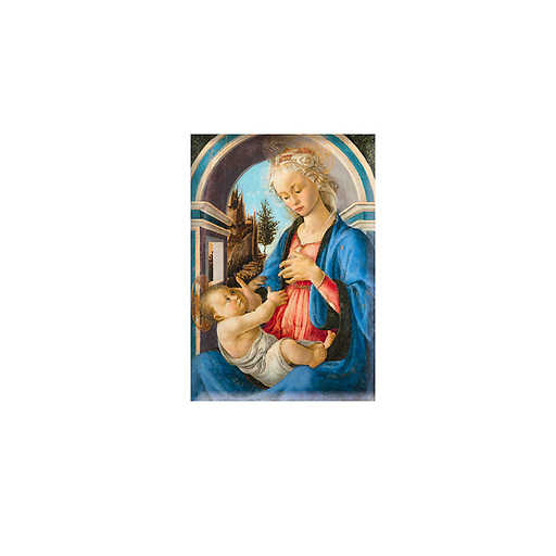 MAGNET VIERGE ENFANT BOTICELLI LOUVRE CAMPANA