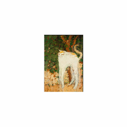 Magnet Pierre Bonnard - Le chat blanc, 1894