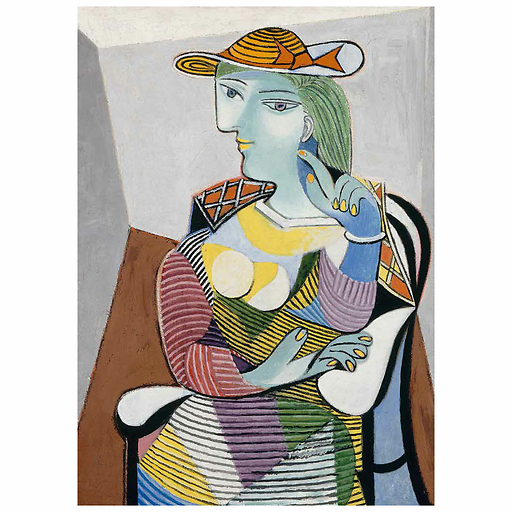 Poster Pablo Picasso - Portrait of Marie-Thérèse