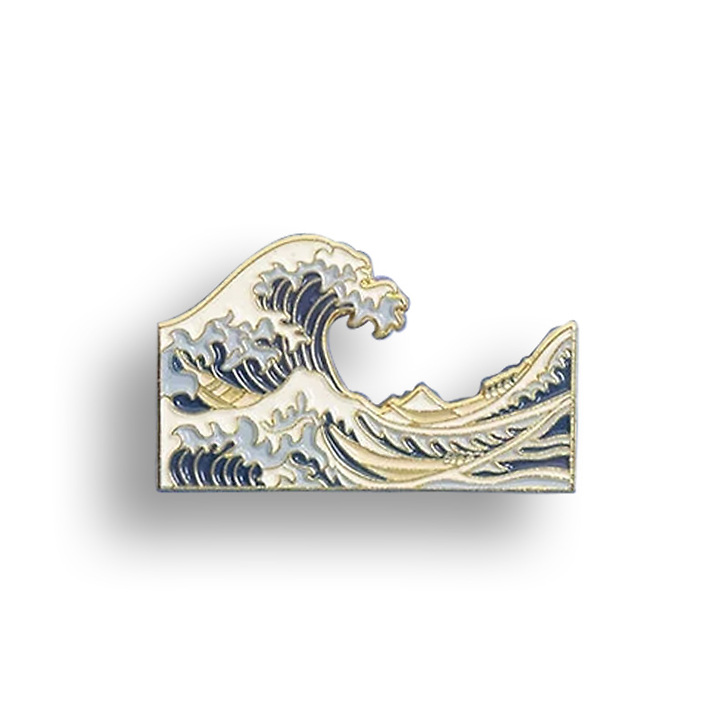 PIN'S HOKUSAI LA GRANDE VAGUE