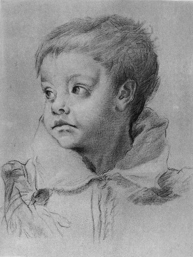 Head of a young boy