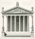 Restauration du Temple de Marc-Aurèle à Rome