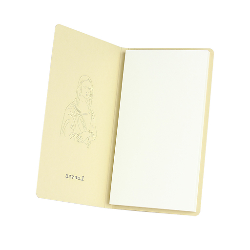 Mona Lisa Champagne Notebook - Louvre