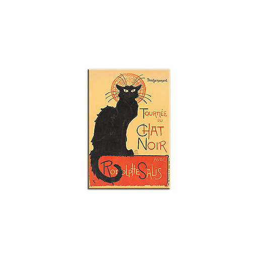 MAGNET STEINLEN CHAT NOIR MAGNET CARNAVALET