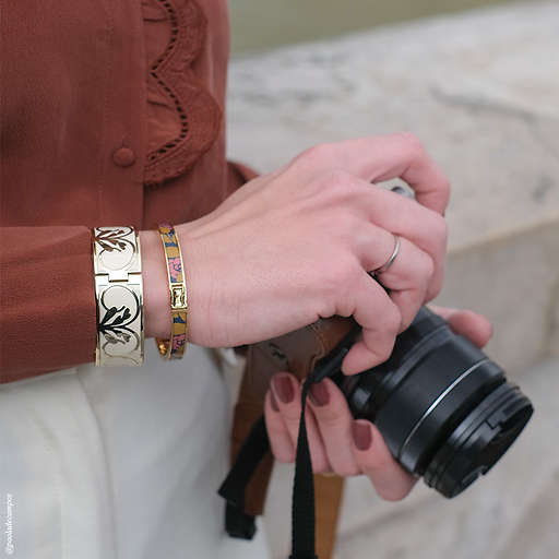 Bangle bracelet with clasp Trianon - Château de Versailles