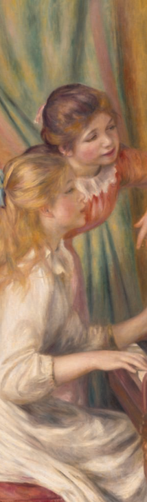 Jeunes filles au piano (détail)
