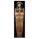 Couvercle du cercueil exterieur de tamout-nefret, chanteuse d'amon (détail)