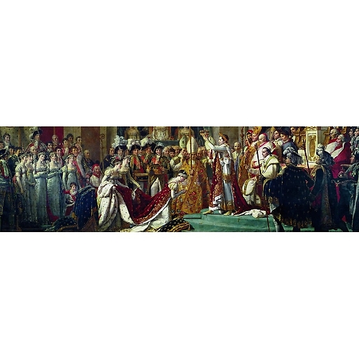 Sacre de l'empereur napoléon 1er et couronnement de l'impératrice joséphine (détail)
