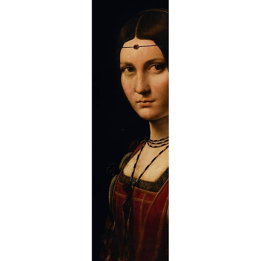 Portrait de femme, dit la belle ferronnière (détail)
