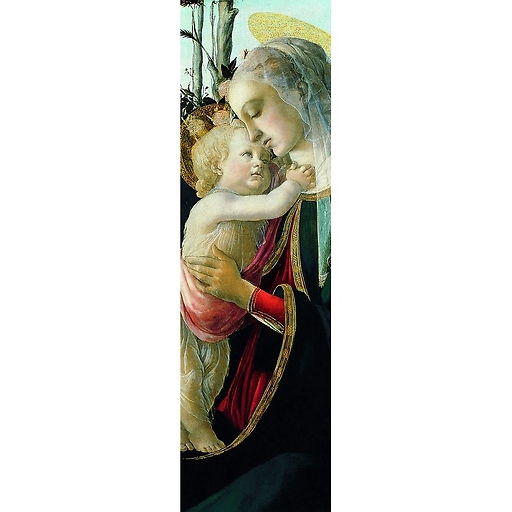 La vierge et l' enfant avec saint jean-baptiste enfant (détail)