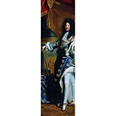 Louis XIV en grand costume royal (détail)