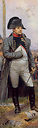 Napoléon1er et son état major regardant défiler les grenadiers de la garde impériale (détail)