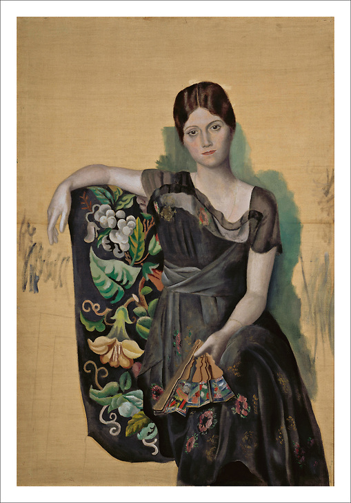 Olga dans un fauteuil