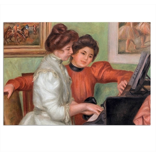 Yvonne et christine lerolle au piano