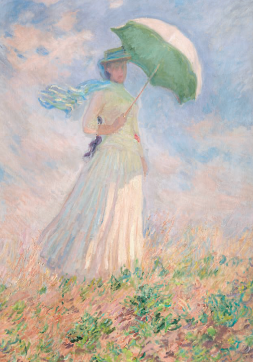 Essai de figure en plein air ( vers la droite)