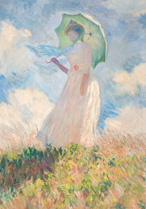 Essai de figure en plein air ( vers la gauche)