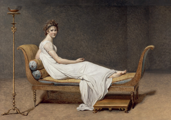 Portrait de juliette recamier