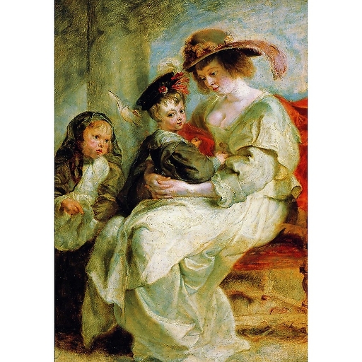 Hélène fourment et ses enfants