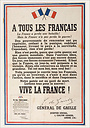 Général de gaulle : appel du 18 juin