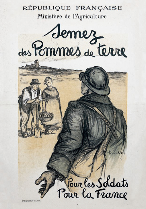 Semez des pommes de terre pour les soldats, pour la france