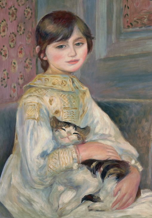 Julie Manet, dit aussi l'enfant au chat
