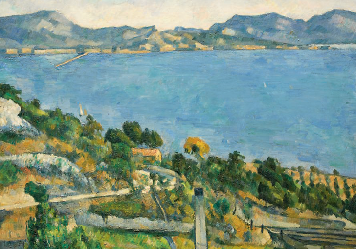 Le golfe de Marseille vu de l'Estaque dit aussi L'Estaque