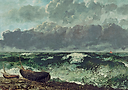 La mer orageuse dit aussi La vague