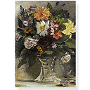 CP Delacroix "Vase de fleurs"