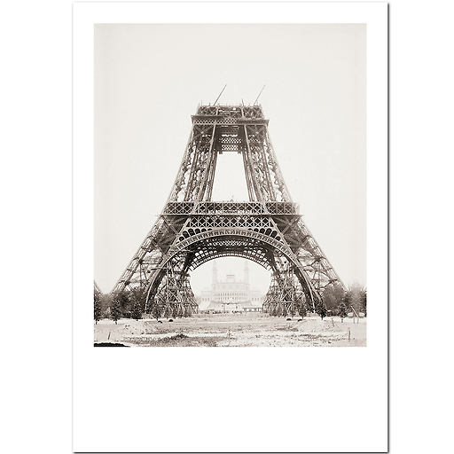 Travaux de construction de la tour Eiffel