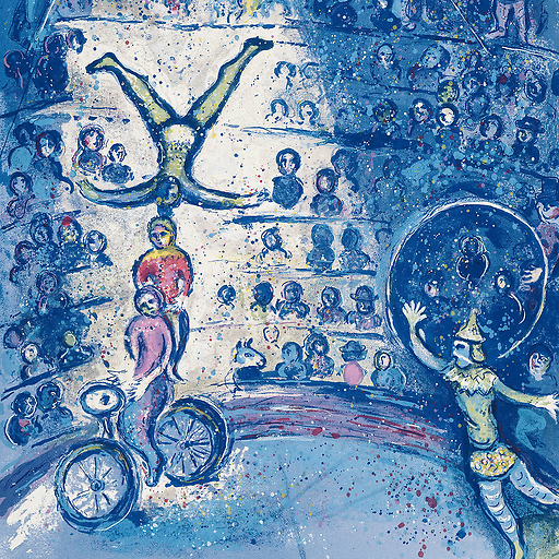 Illustration de la série le cirque, éditions tériade (détail)
