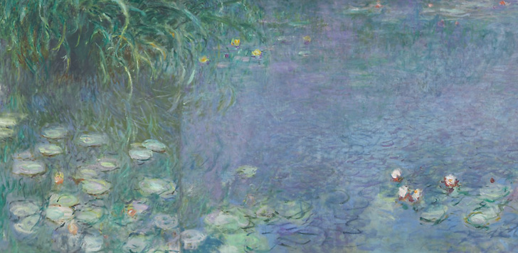 « Série des nymphéas » - matin (détail)