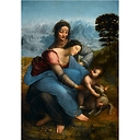Sainte Anne, la Vierge et l'Enfant jouant avec un agneau, dit la Sainte Anne