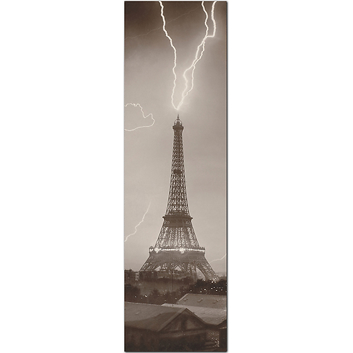 Tour Eiffel foudroyée (détail)