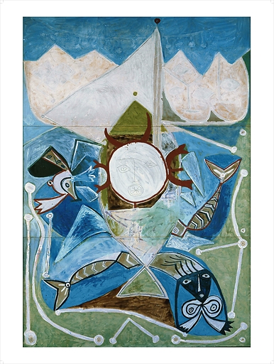 Reproduction Picasso - Ulysse et les Sirènes