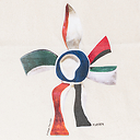 Bag flower walking Museum Fernand Leger 2023 43x37