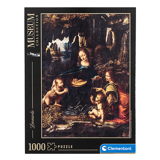 Puzzle 1000 pièces - La Vierge aux rochers, Léonard de Vinci