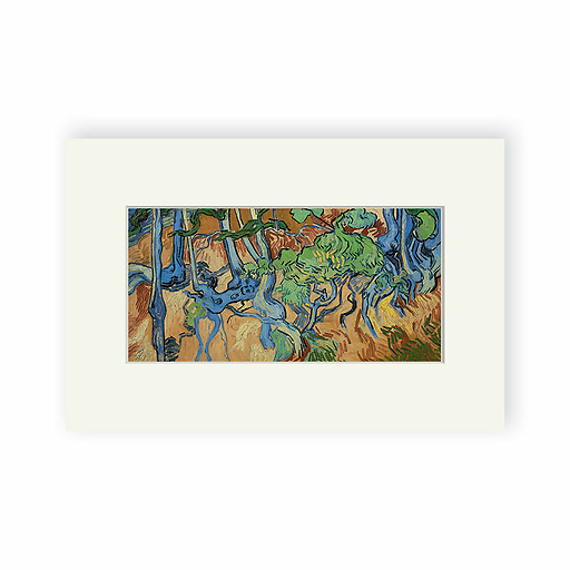 Reproduction sous Marie-Louise Vincent van Gogh - Racines d'arbres, 1890