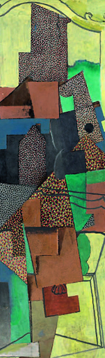Marque-pages Picasso - L'Homme à la cheminée, 1916