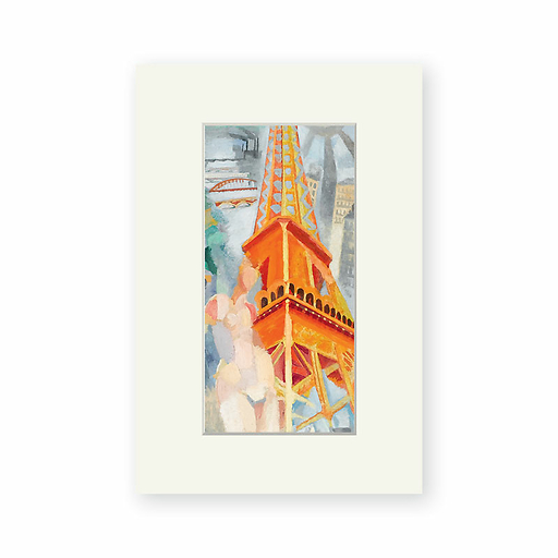 Reproduction sous Marie-Louise Robert Delaunay - La Ville de Paris. La femme et la tour, 1925
