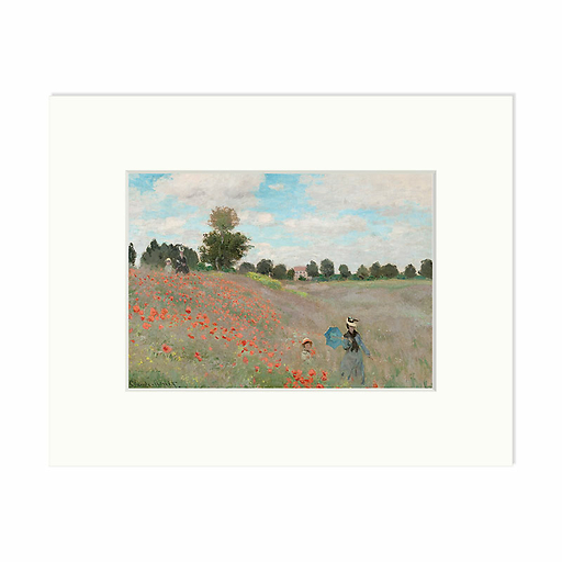 Reproduction sous Marie-Louise Claude Monet - Coquelicots, 1873
