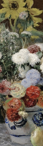 Marque-page Auguste Renoir - Fleurs dans un vase, vers 1869