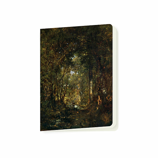 Cahier Théodore Rousseau - Dans la forêt de Fontainebleau, 1830